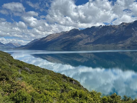 Another view of Lake Wakatipu on the drive back to Queenstown
