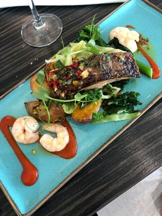 Our extremely delicious salmon dish