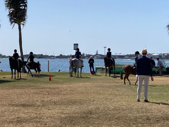 Nice spot on the Broadwater for the equestrian events.