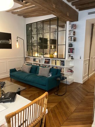 2bd, 2 bath apt. Off of Sainte Germain.