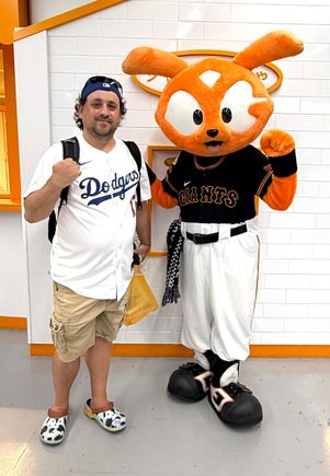 The Giant’s mascot 