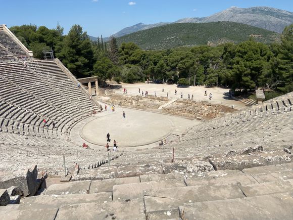 The theater has 55 rows