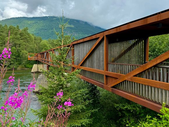 Award winning bridge in Voss 