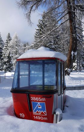 Winter wandering above Lenzerheide, December 2017