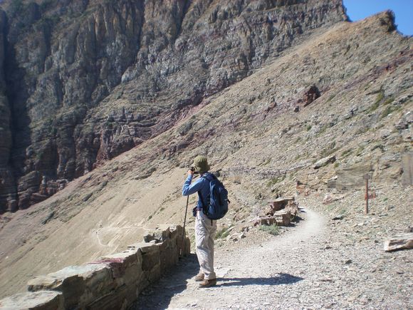 On the trail to Ptarmigan tunnel 