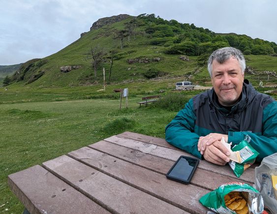 As far as places to eat lunch go, this was a pretty nice spot