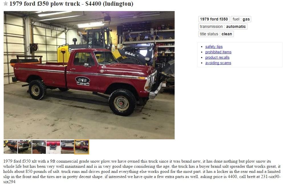 Craigslist find of the week! - Page 26 - Ford Truck ...