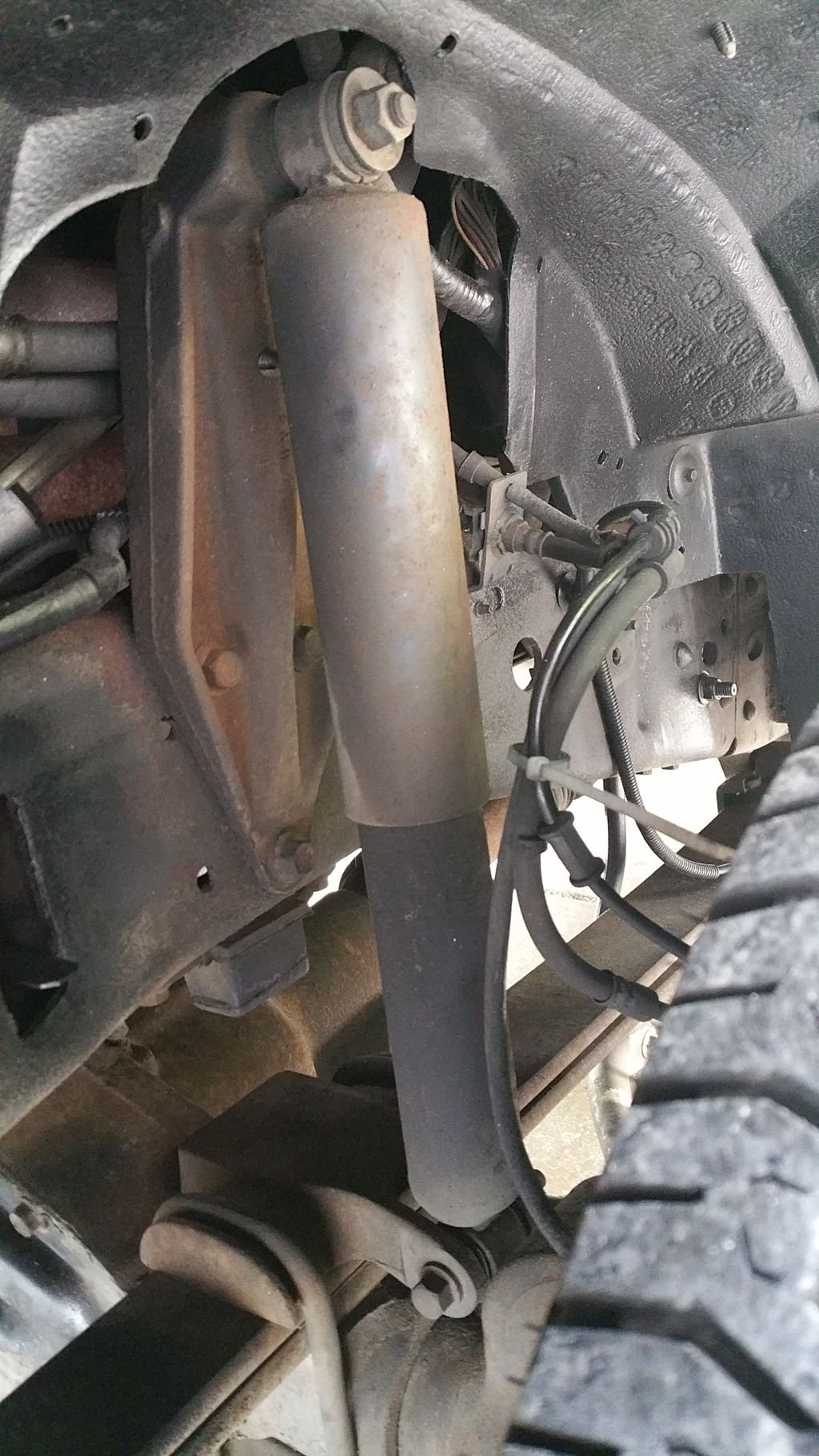 Wrecked!! And now have a tire rubbing issue...HELP! Ford Truck