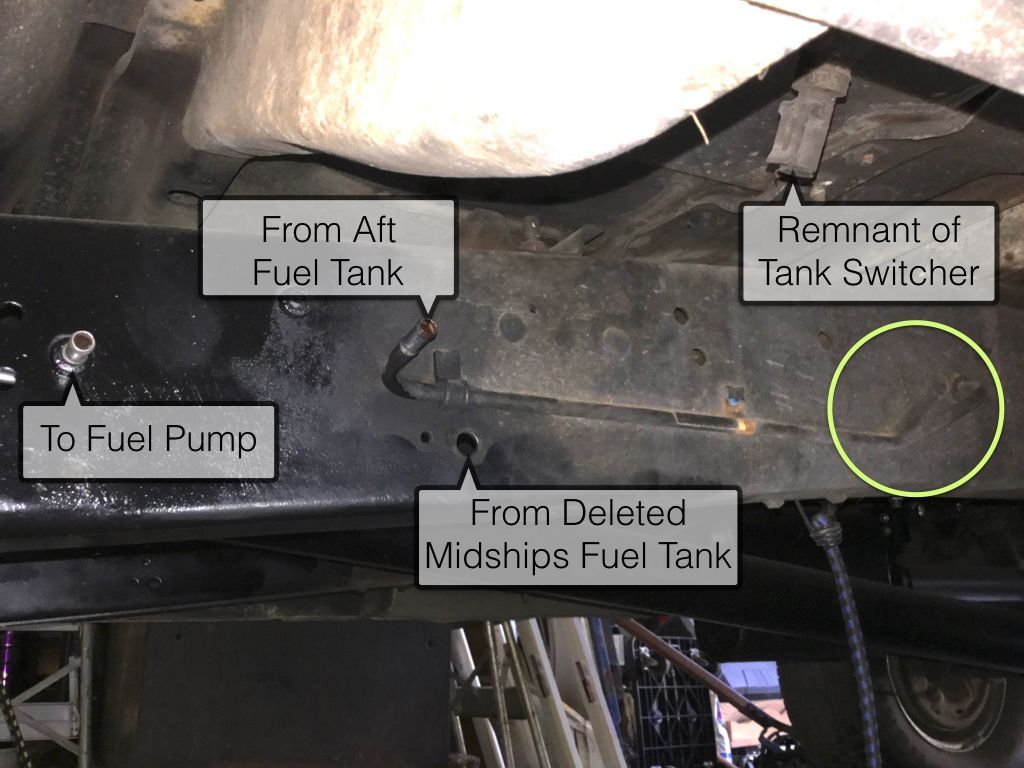Converting Dual Fuel Tanks to a Single Tank System Ford Truck Enthusiasts Forums