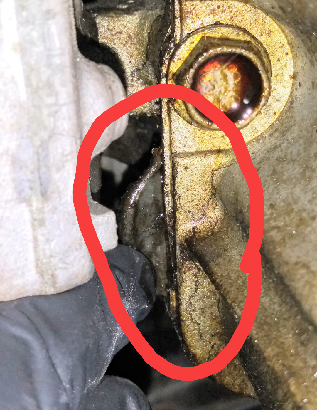 Oil pan gasket replacement. Why blown out? Ford Truck Enthusiasts Forums