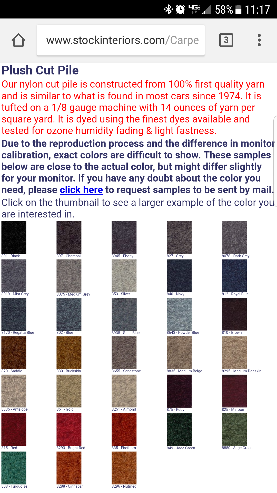 Help me pick my carpet color! Ford Truck Enthusiasts Forums