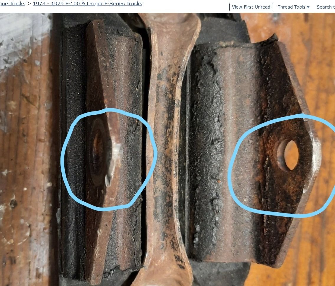 Transmission / Crossmember Bolt Ford Truck Enthusiasts Forums