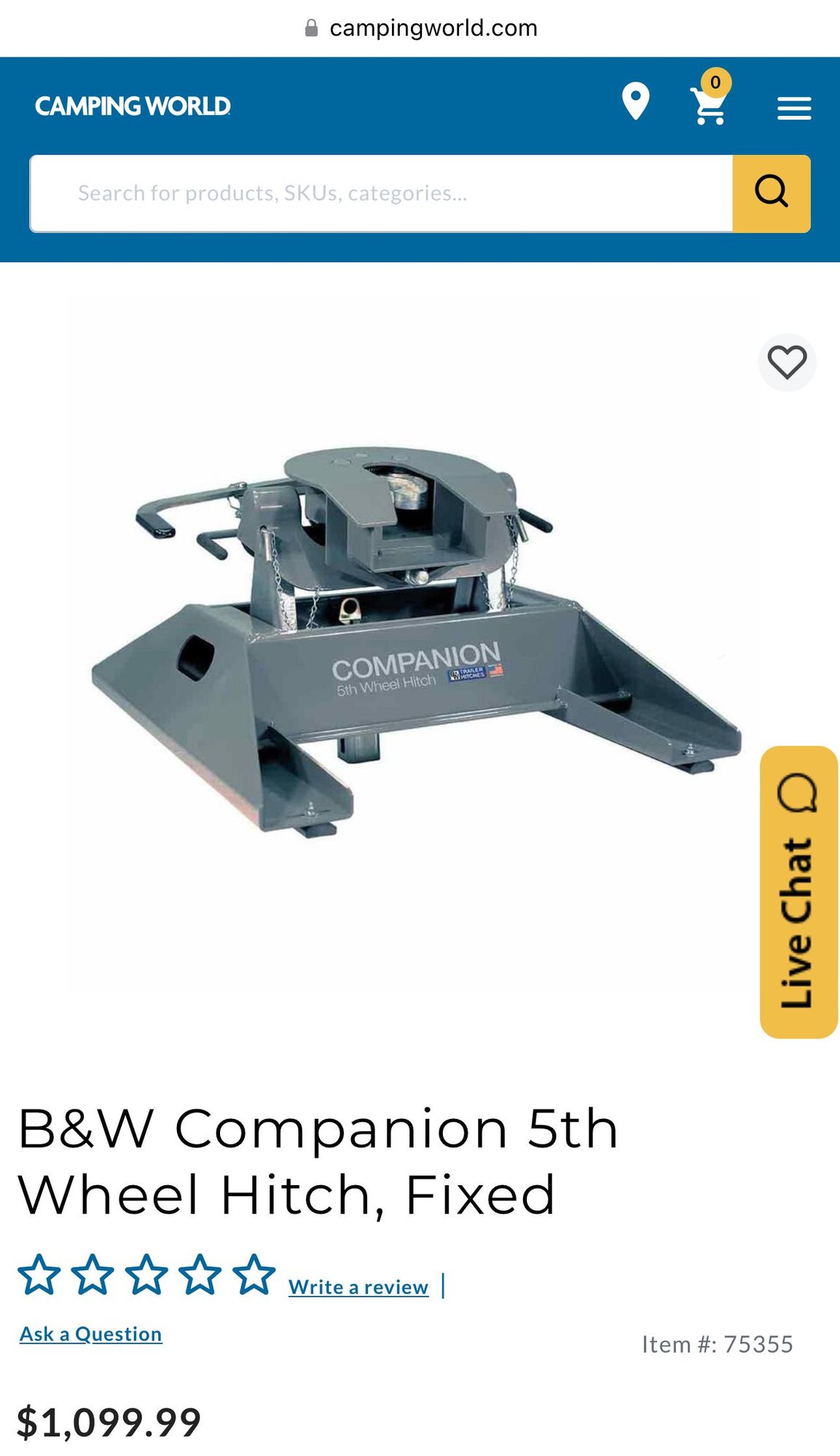 Accessories - WTS: B&W companion for turnover ball system - Used - Cookeville, TN 38501, United States