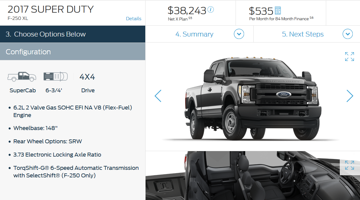 does ups still offer ford x plan pricing