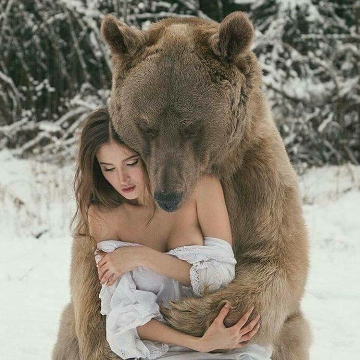 Na, I'm pretty sure the bear was raised by wacko environmentalists. 