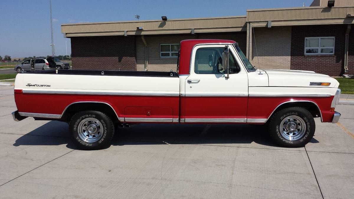 1971 Ford F-100 - 1971 Ford F100 - Used - VIN F10YLK53210000000 - 8 cyl - 2WD - Automatic - Truck - Red - Colorado Springs, CO 80915, United States