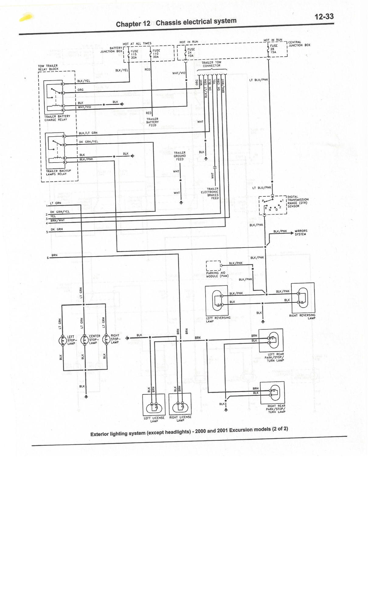 Wiring Schematic For 2000 Ford Excursion - 2002 Ford Excursion Wiring
