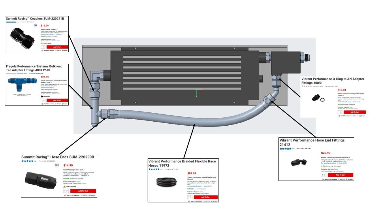 “Tall” BPD air to oil cooler and thermostat Ford Truck Enthusiasts Forums