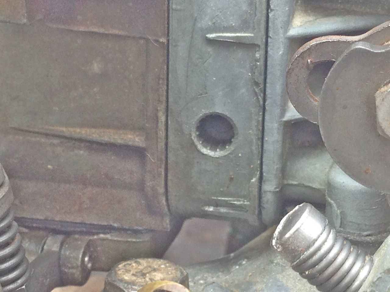 idle mixture adjustment Holley 2300 with Governor troubleshooting help