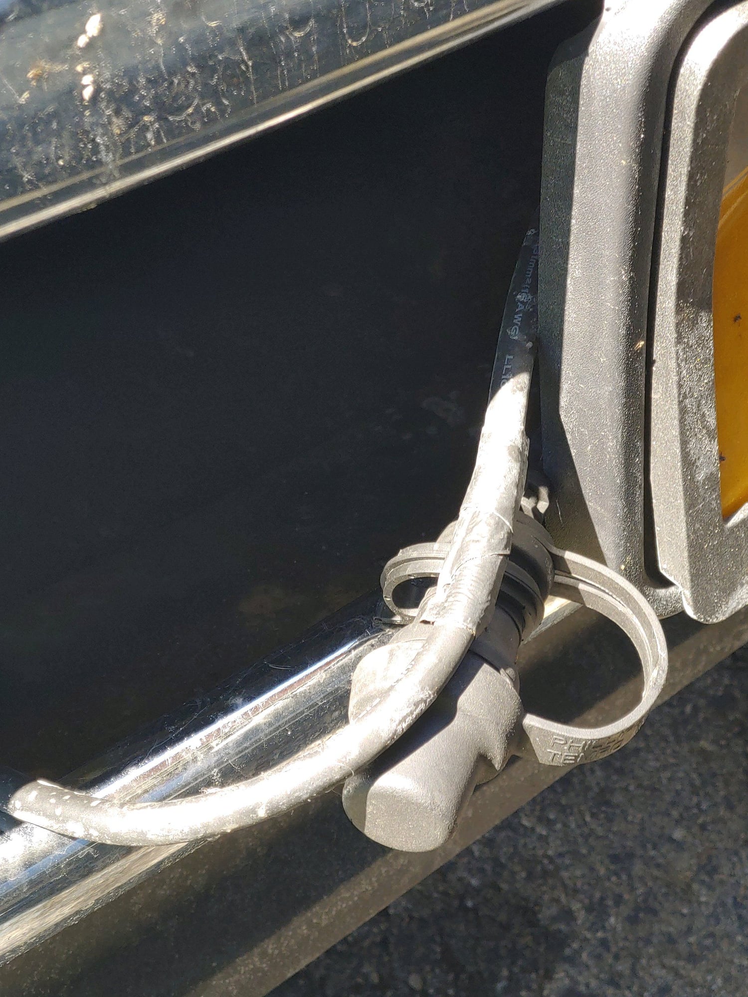 Weird plug hanging from front tow hook - Ford Truck Enthusiasts
