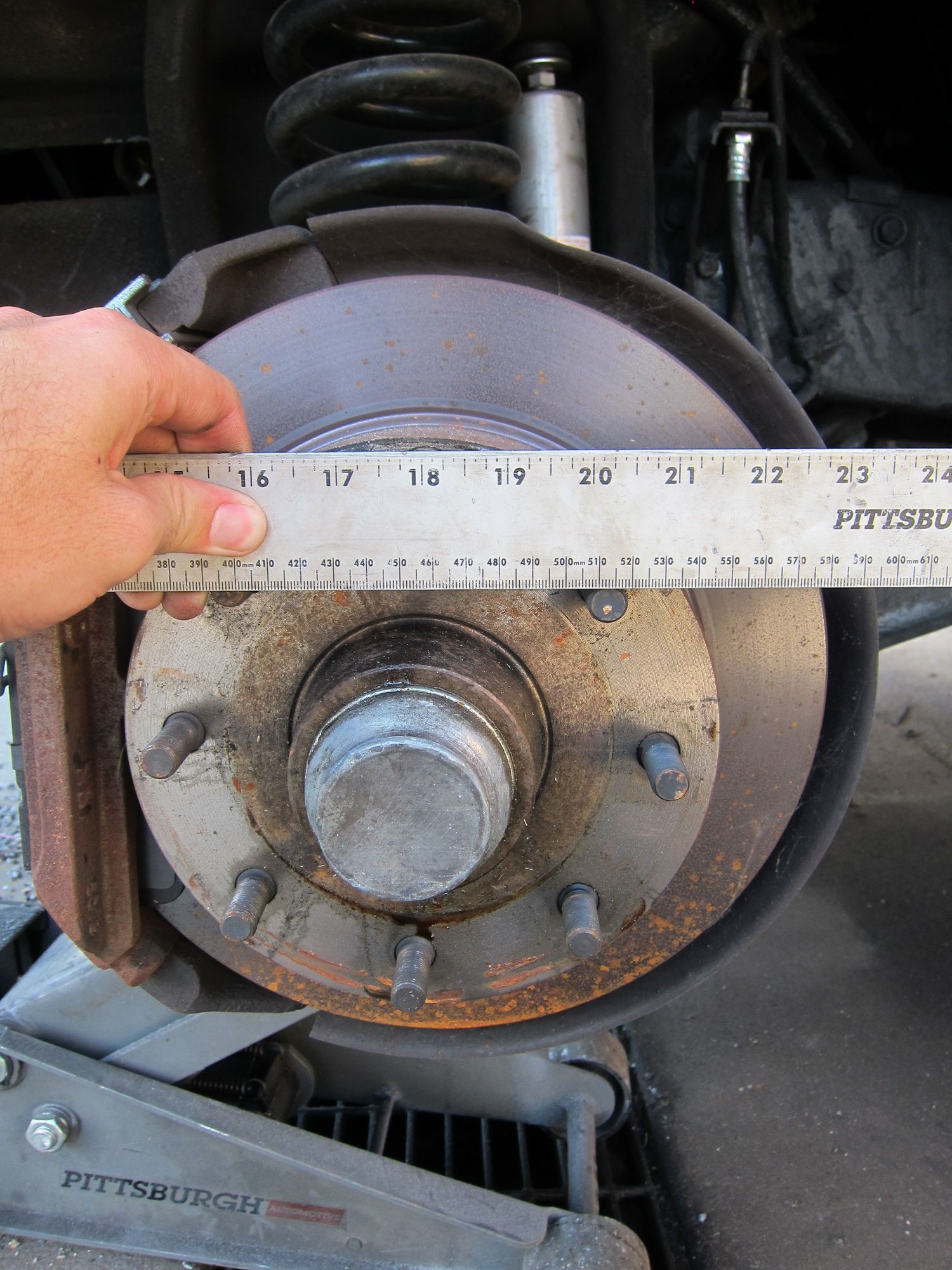 Wheel alignment in wheel well 2wd Ford Truck Enthusiasts Forums