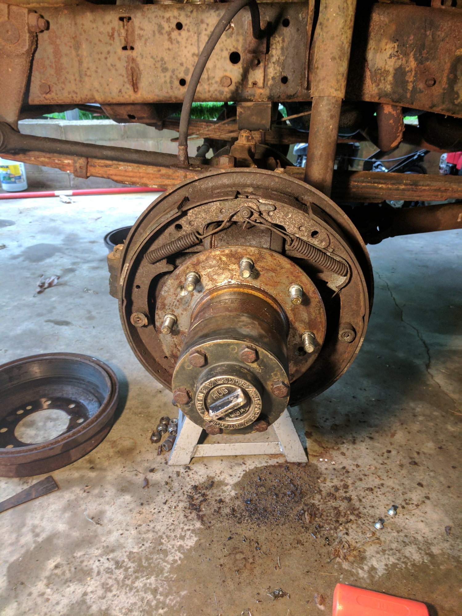 Dana 44hd Front Brakeshubs Ford Truck Enthusiasts Forums