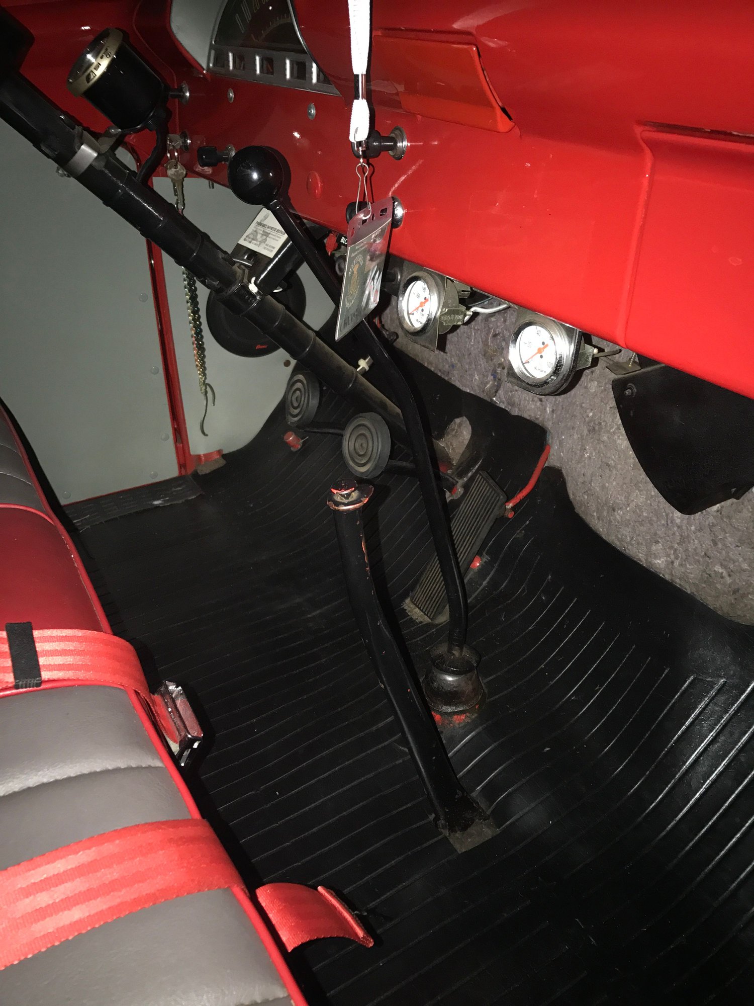 1956 Ford F-100 - 1956 Ford F100 Flatbed - Used - VIN F25V6R20082 - 8 cyl - 2WD - Manual - Truck - Red - South Amboy, NJ 08879, United States