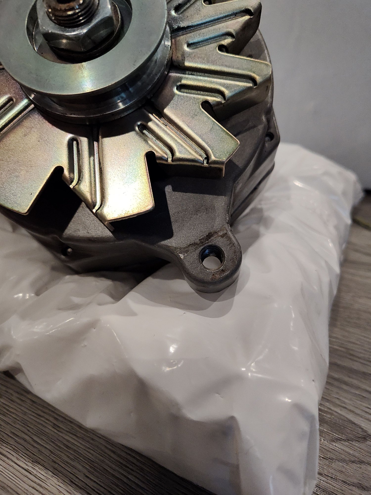 Engine - Electrical - FS: Tuff Stuff Alternator 100 amps 1-Wire, Single V-Belt Pulley, 7068 - Used - 1963 to 1967 Ford Econoline - Houston, TX 77073, United States