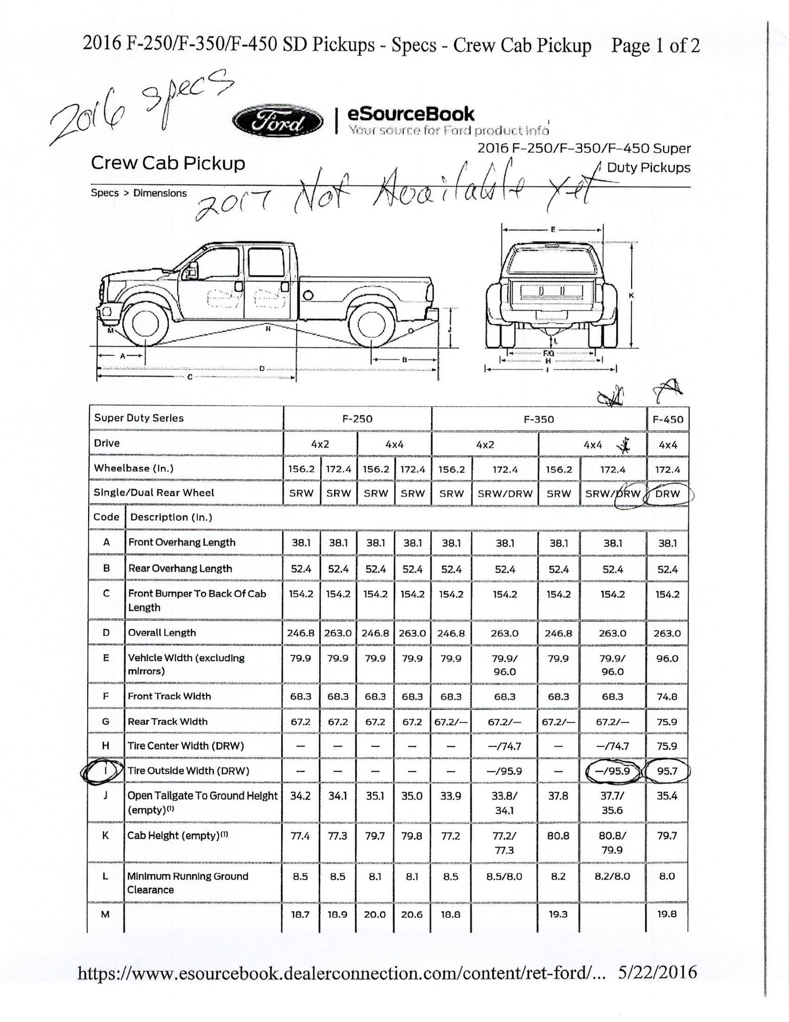 2024 F350 Dimensions Corry Julina