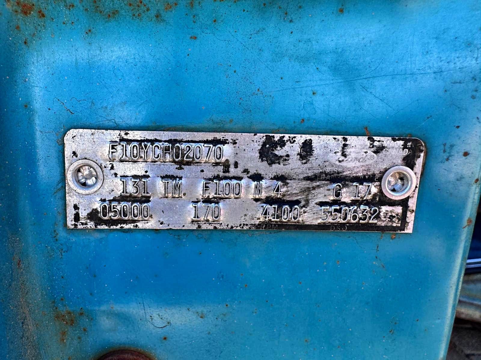 1970 F100