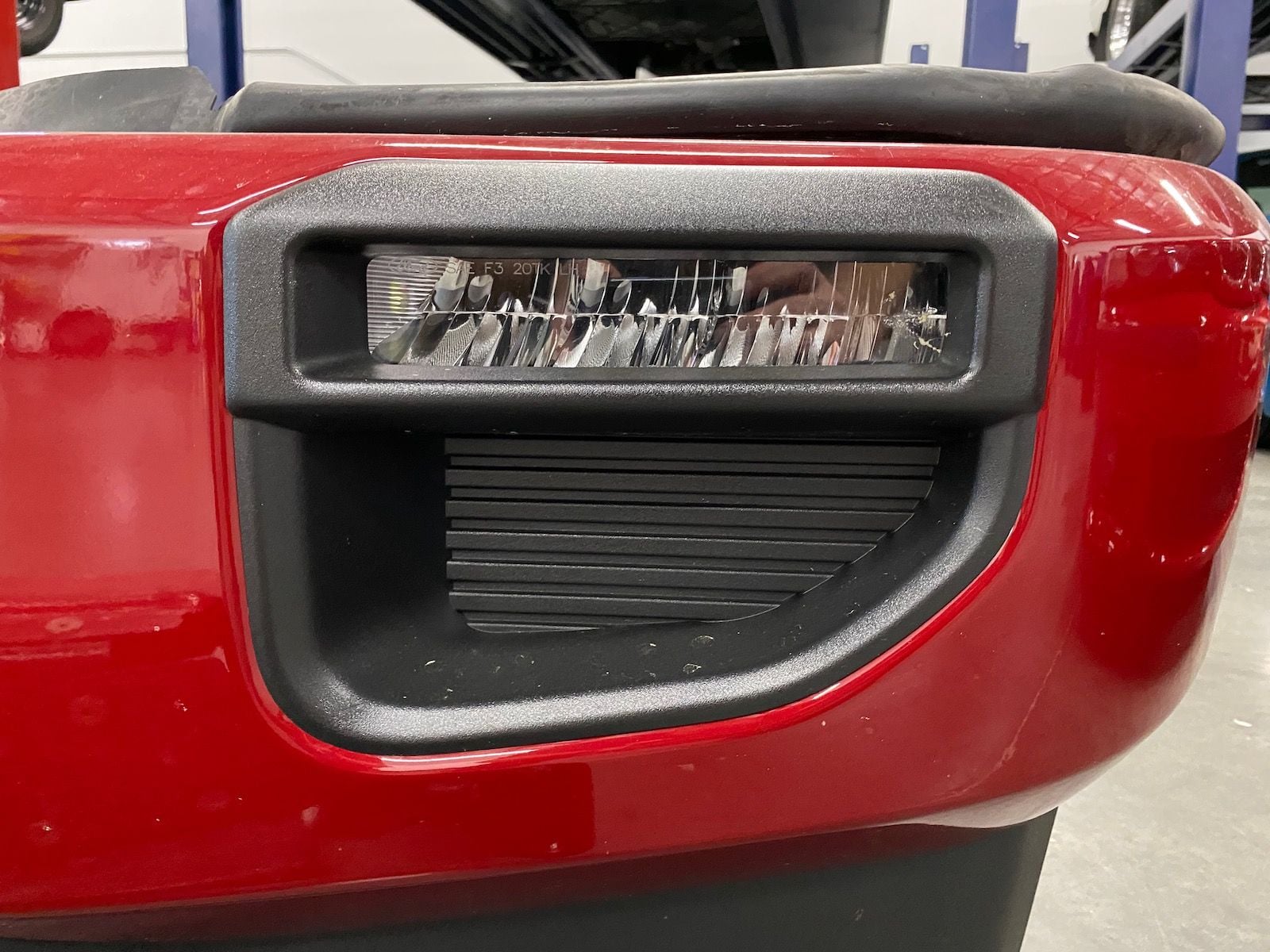 2020 Ford F-250 Super Duty - Front Bumper - Factory Painted Rapid Red - Exterior Body Parts - $250 - Las Vegas, NV 89118, United States