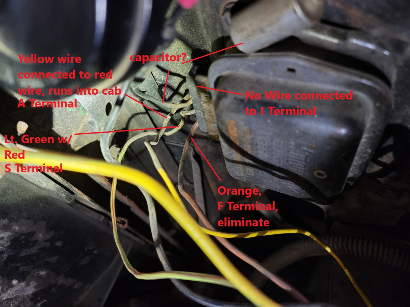 1973 F250 One-Wire Alternator Wiring Help - Ford Truck Enthusiasts Forums