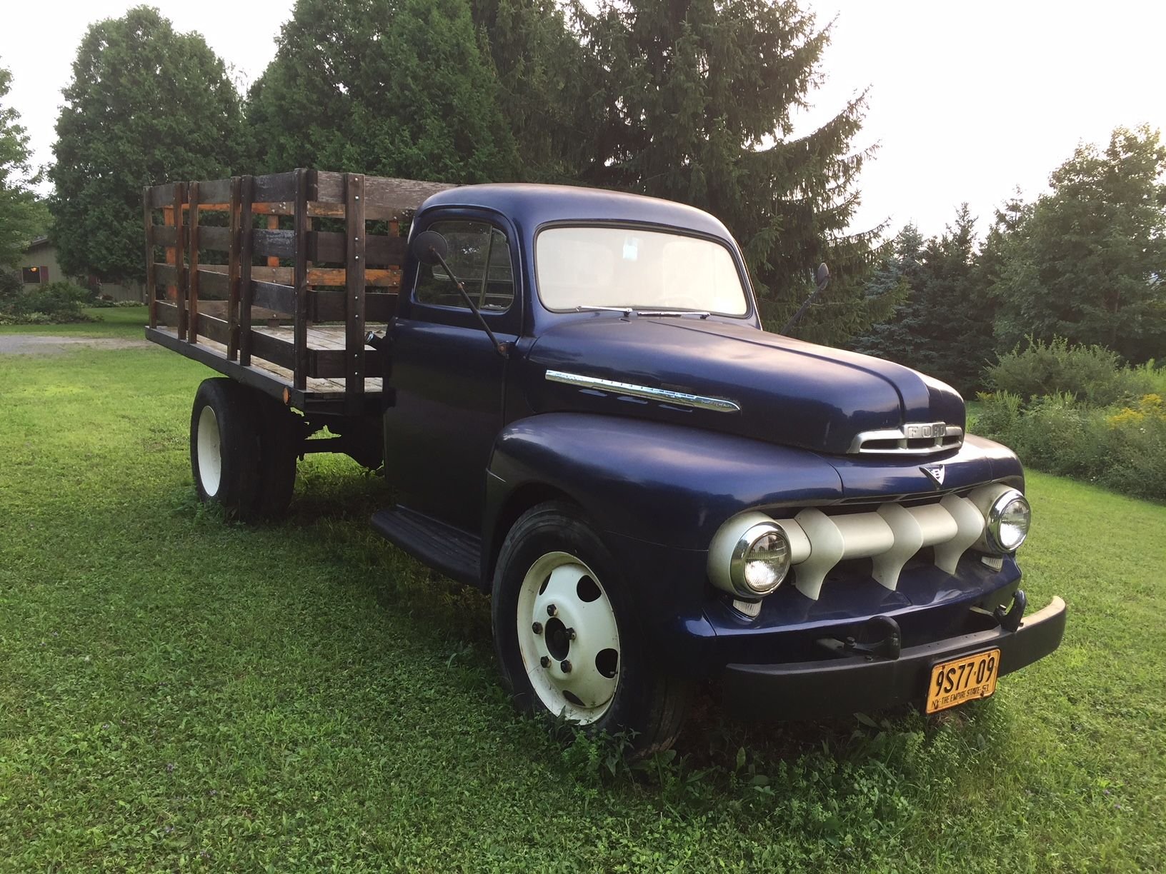 1951 Ford F5 stake rack flathead V8 - Ford Truck Enthusiasts Forums