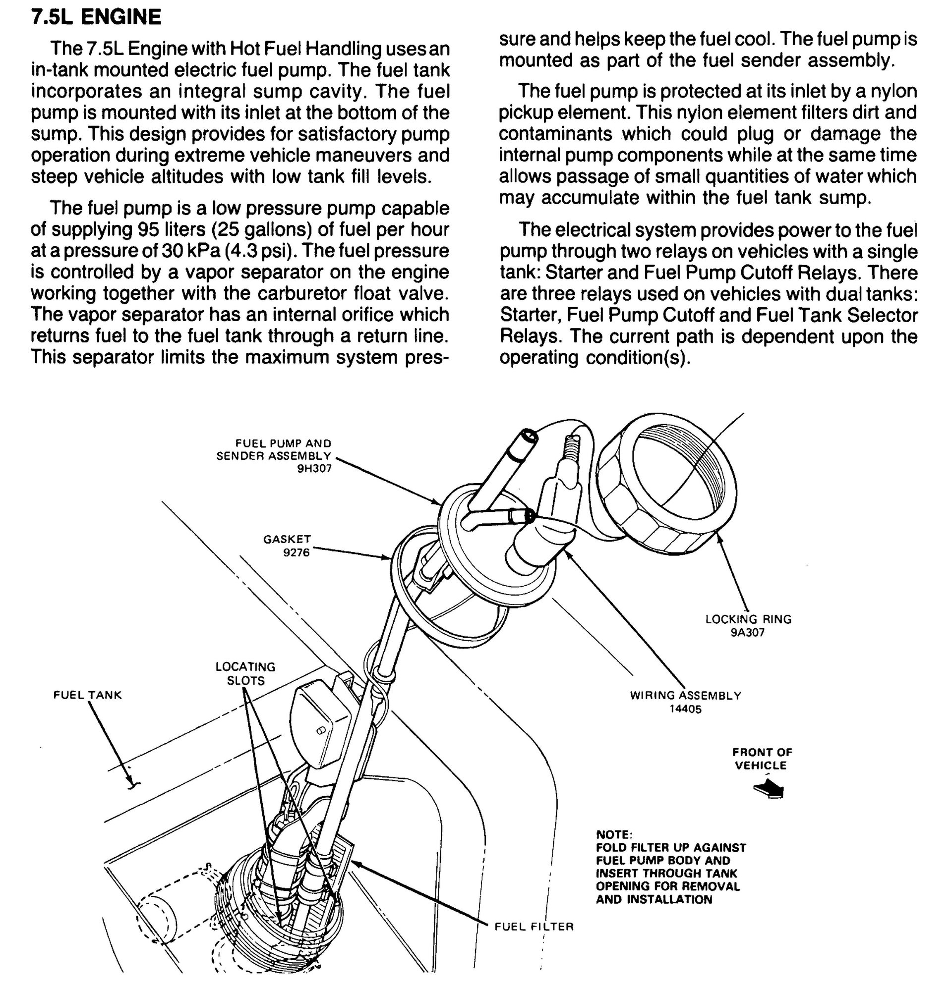 1984 motorhome 460 engine problem with pumps - Ford Truck Enthusiasts