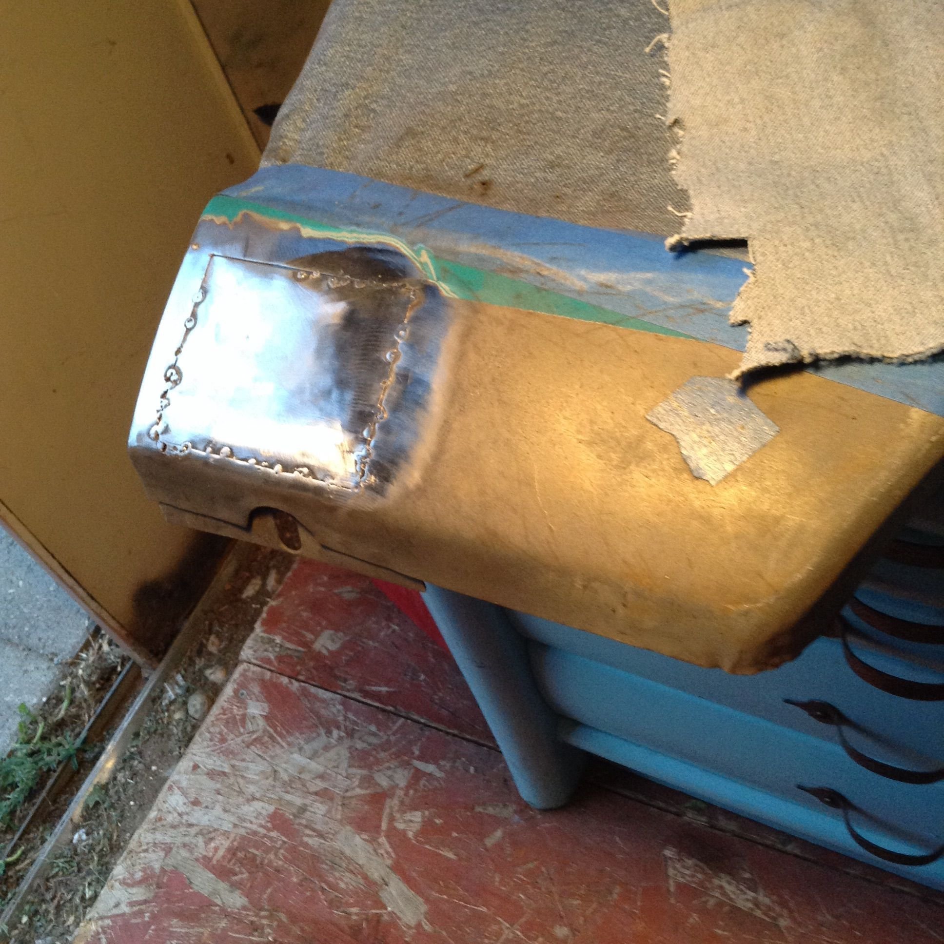 Rust repair on fender question Ford Truck Enthusiasts Forums