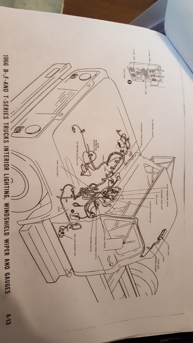 1966 F100 Instrument Cluster Wire Diagram - Ford Truck Enthusiasts Forums