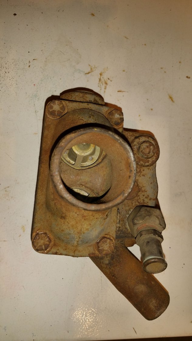 Ford 370 V8 Engine Thermostat Housing - Page 2