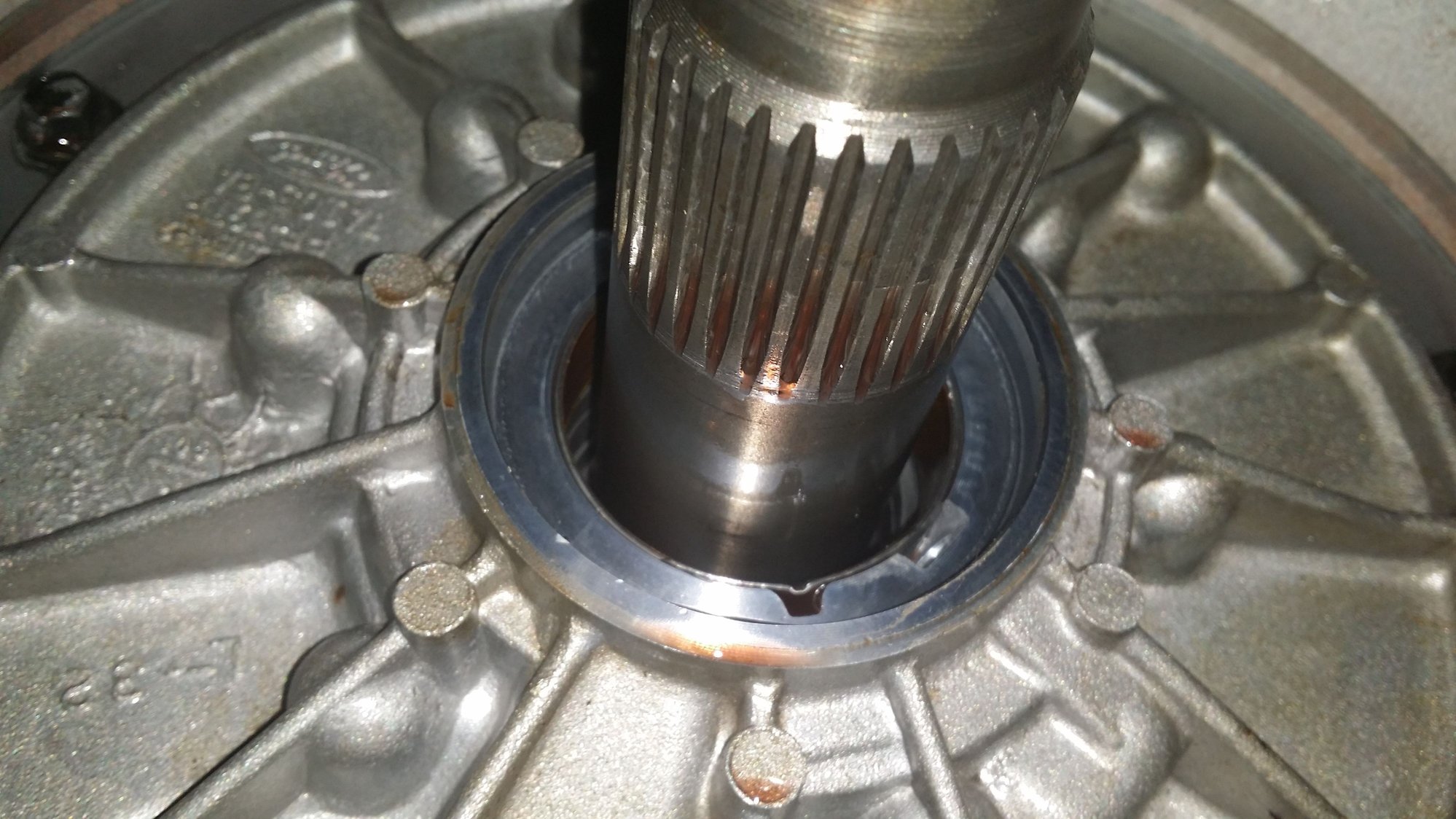 Front seal walked up the torque converter Ford Truck Enthusiasts Forums
