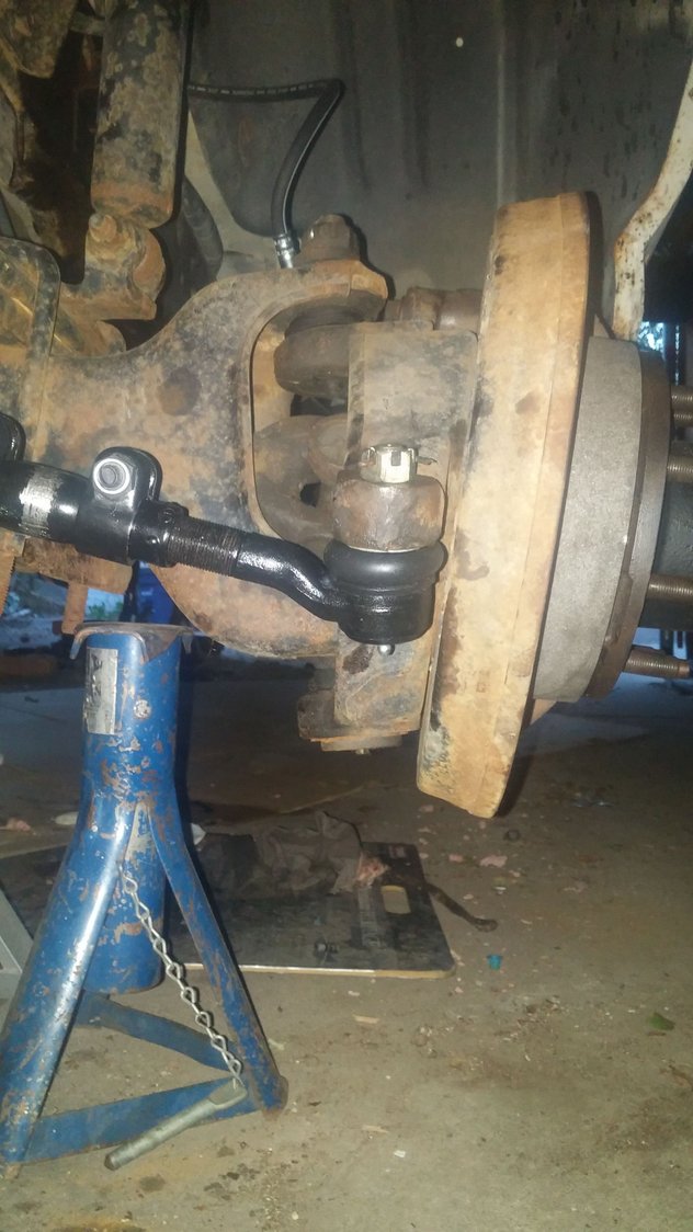 Over tightened the tie rod end? Page 2 Ford Truck Enthusiasts Forums
