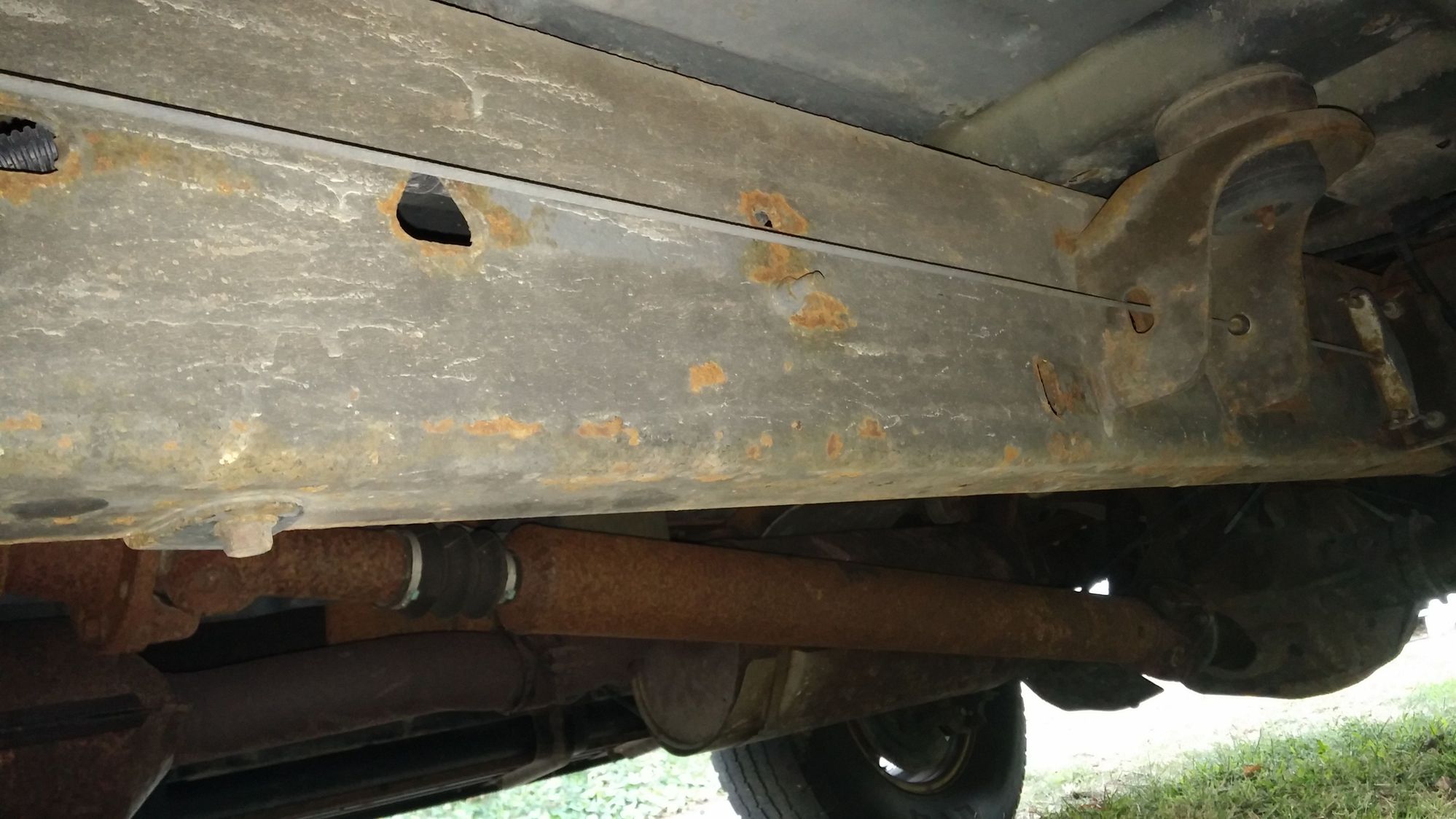 Before Rustproofing Frame and Undercarriage Ford Truck Enthusiasts Forums