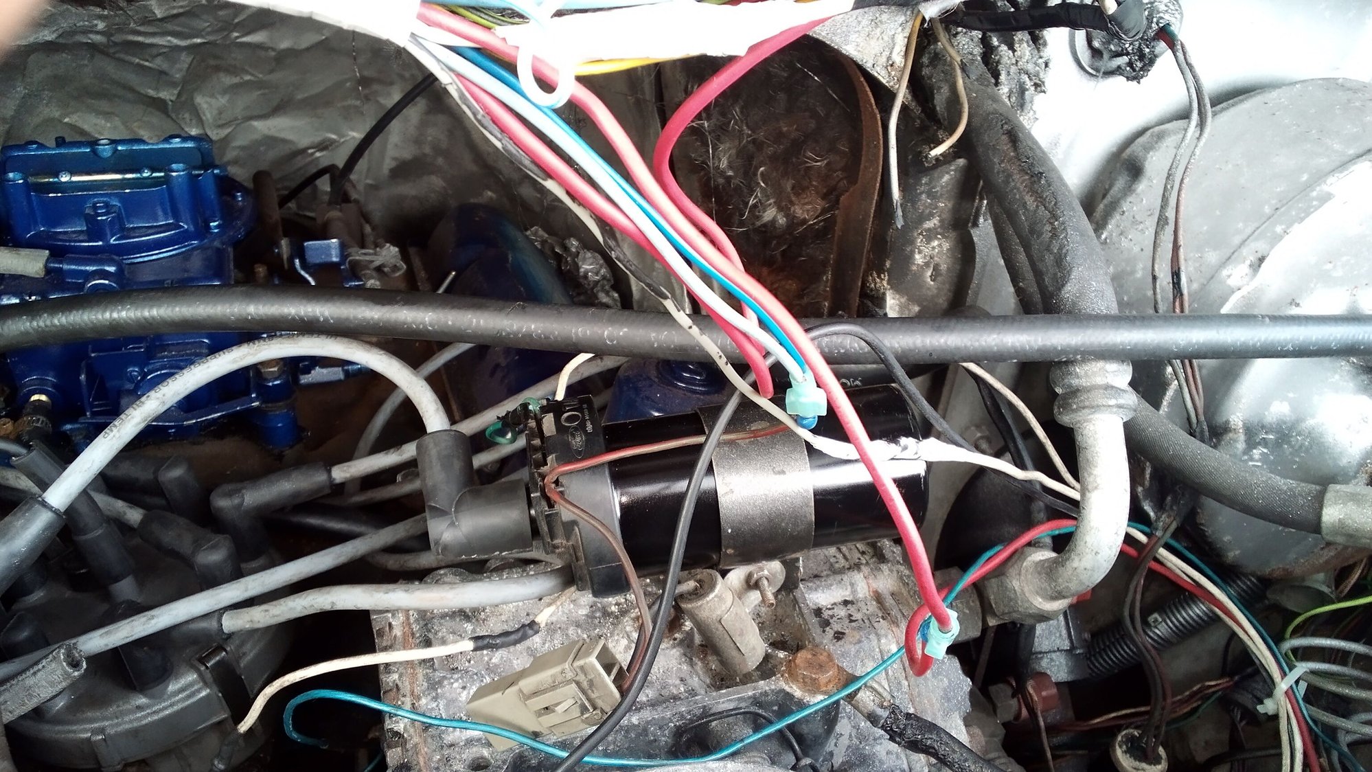 Need help with wiring for ignition on 82 E350 Jamboree 400 two barrel