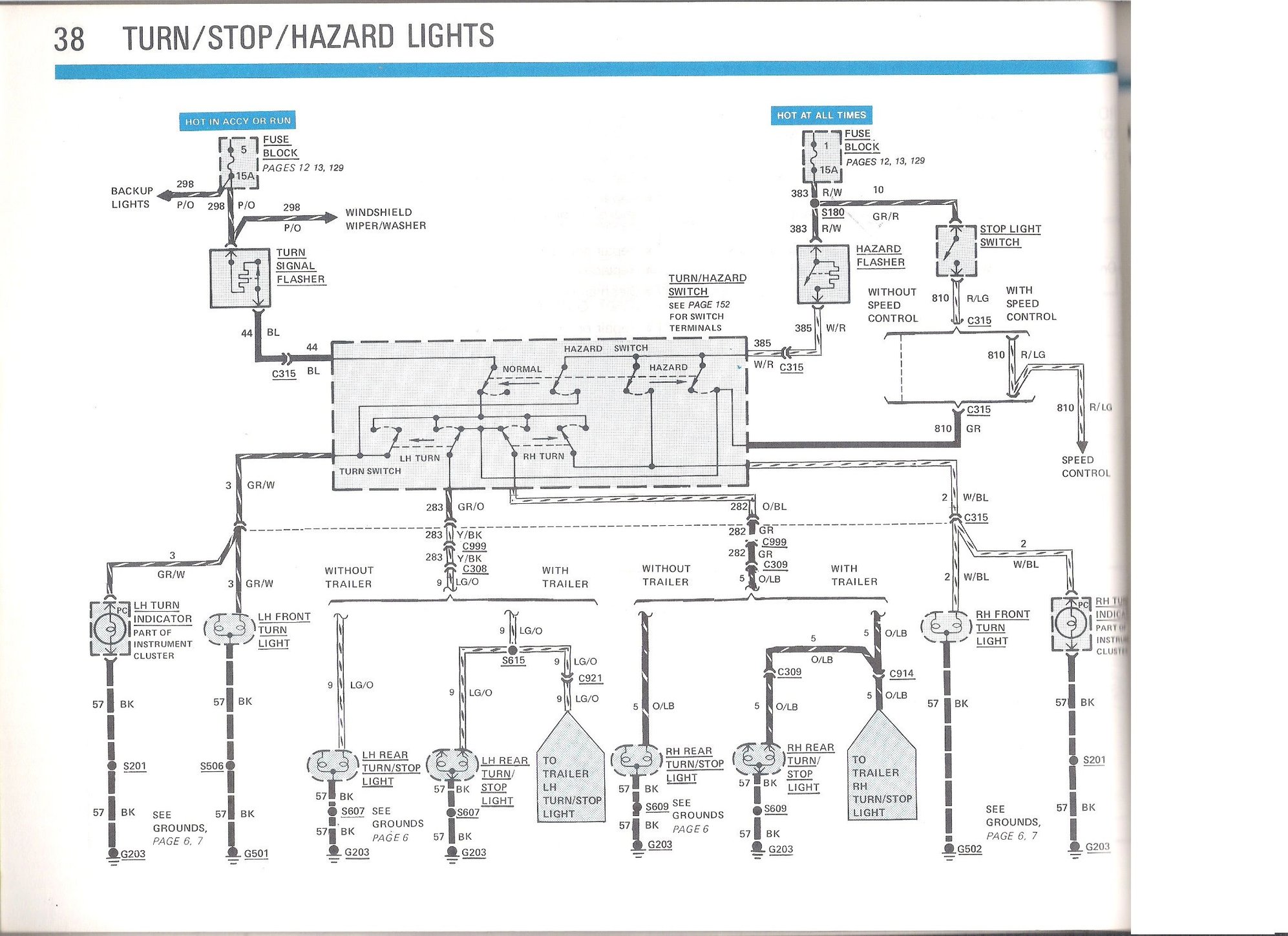 Blinkers/Back Up Lights not Working on 1978 E150 Ford Truck