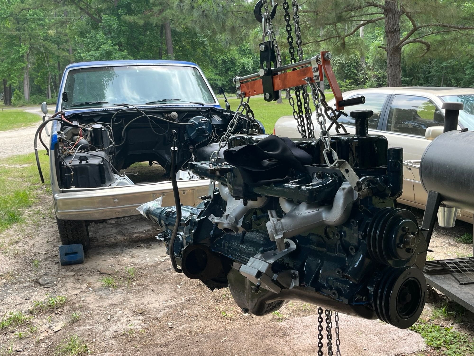 time to stab the motor in