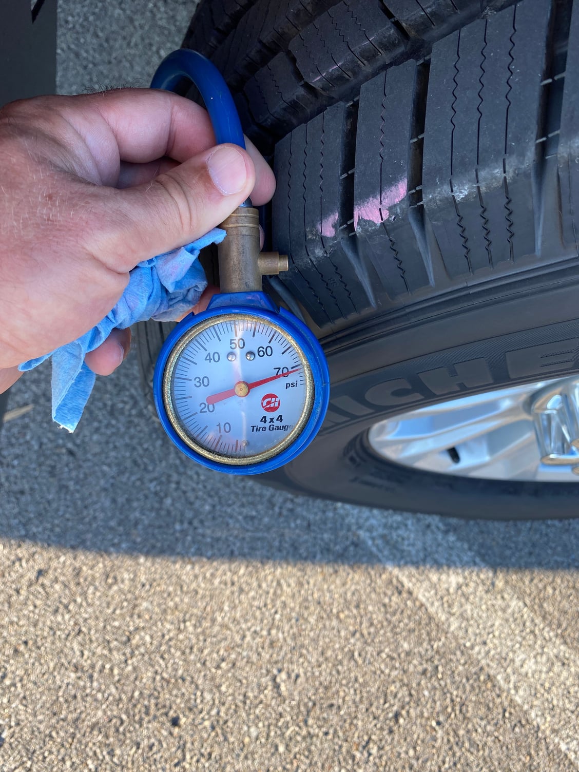 Tire chalk test - Ford Truck Enthusiasts Forums