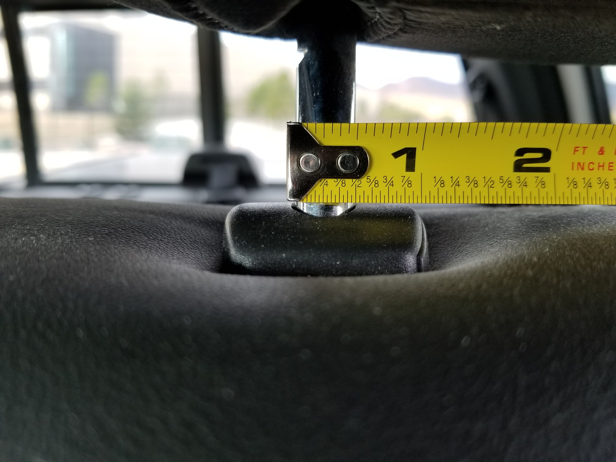 any 2016 owners front headrest post spacing? Ford Truck Enthusiasts