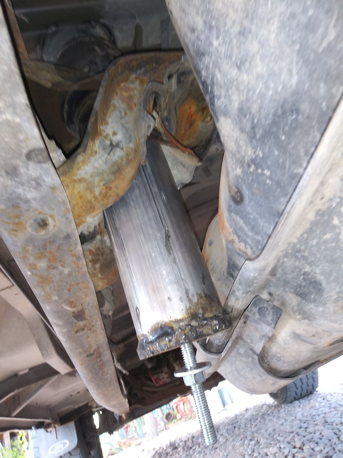 Cab mount removal with homemade extractor. Ford Truck Enthusiasts Forums
