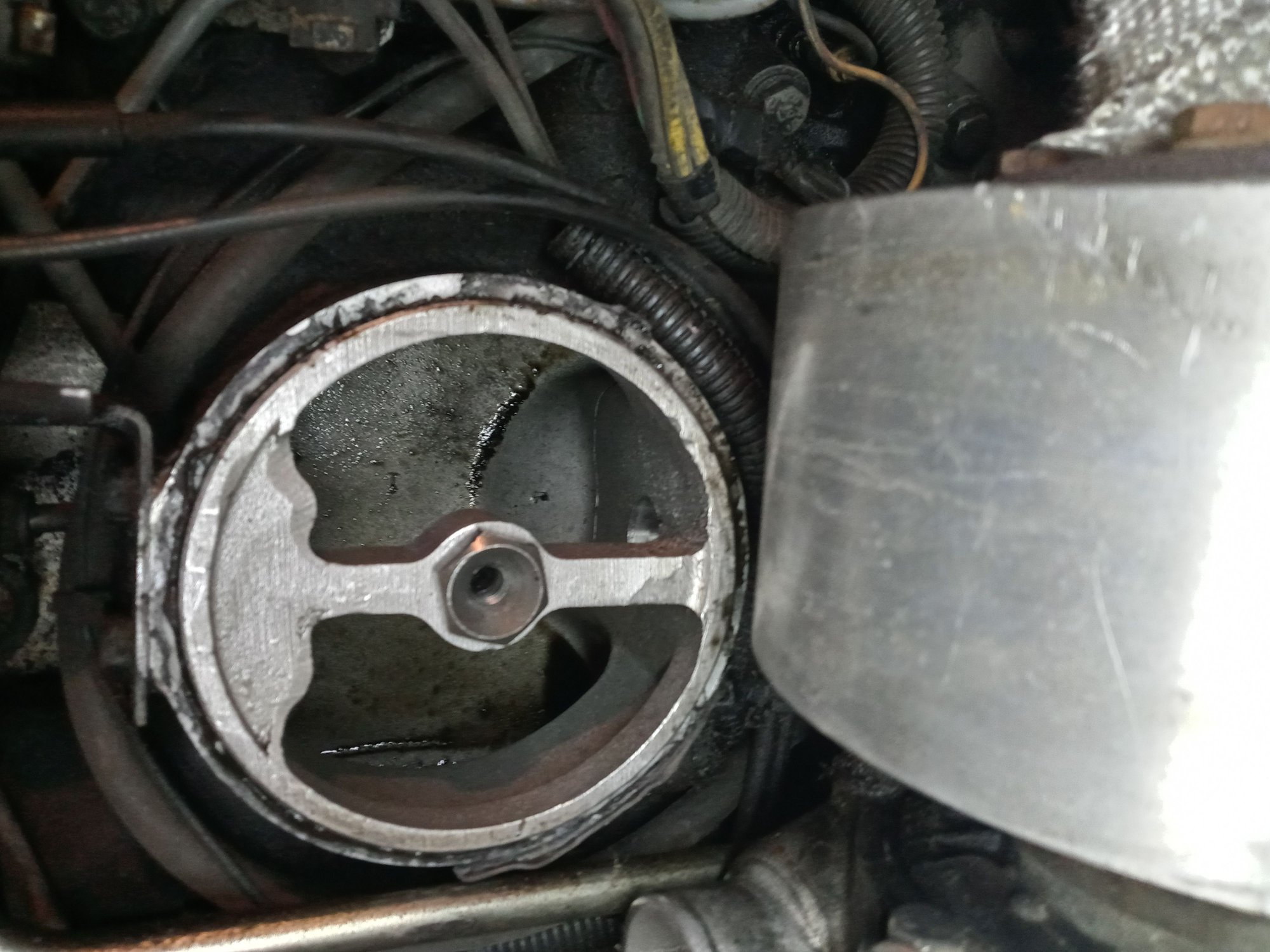 Oil inside intake manifold Ford Truck Enthusiasts Forums