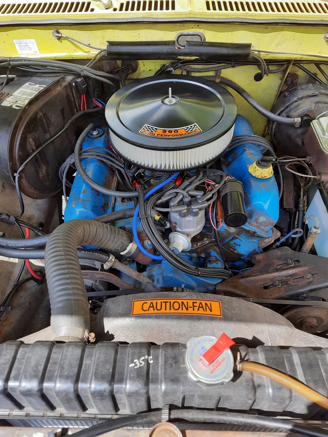 1973 390 Air Cleaner Decal Ford Truck Enthusiasts Forums