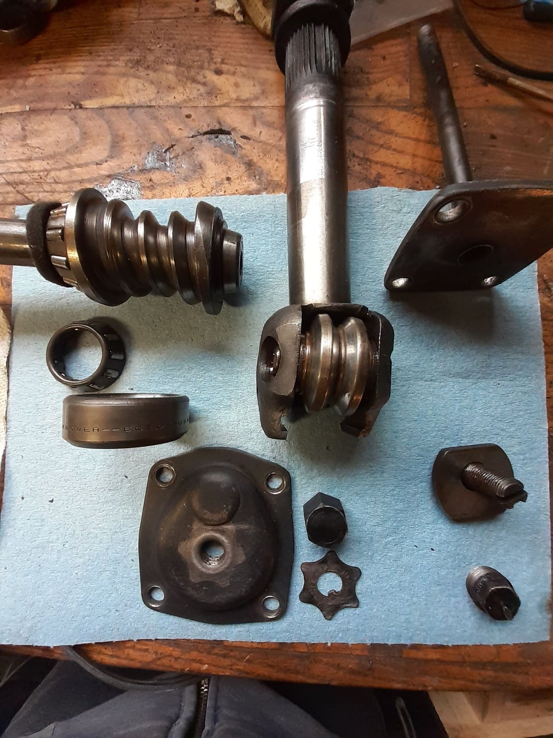 4852 steering box rebuild Ford Truck Enthusiasts Forums