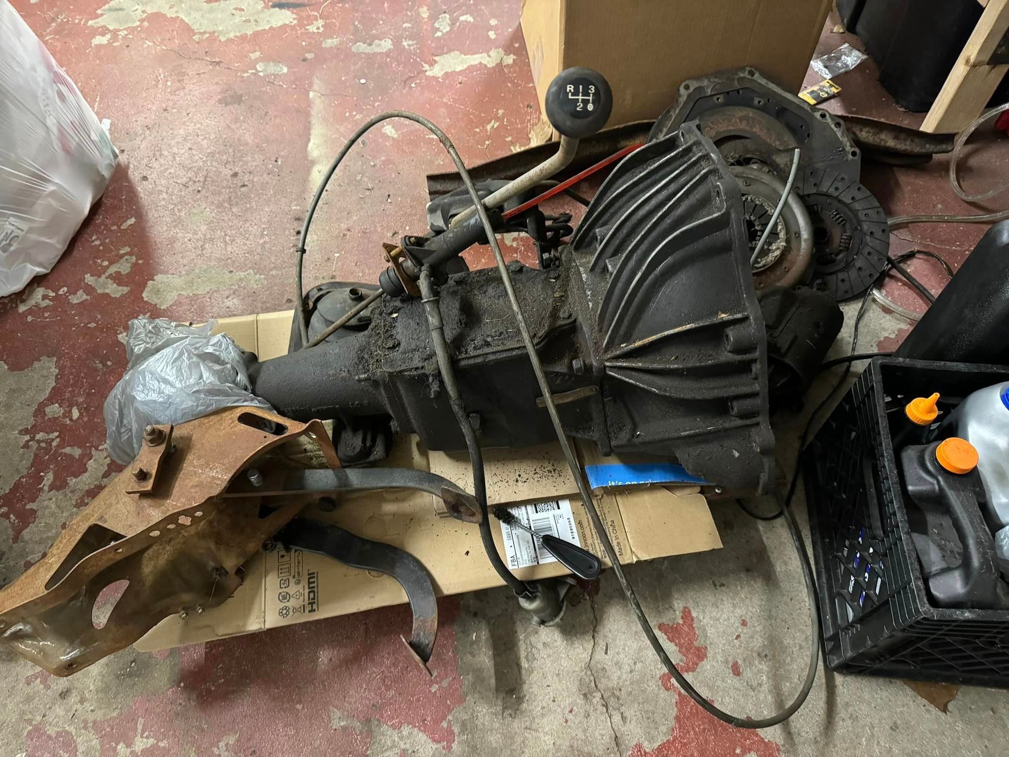 Tremec/Clark T170 (RUG CL) 4 speed Manual Transmission Swap (Van